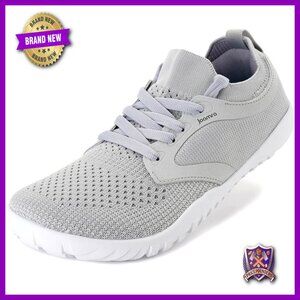 Wide Toe Box Minimalist Trail Running Shoes Zero Drop Grippy Sole